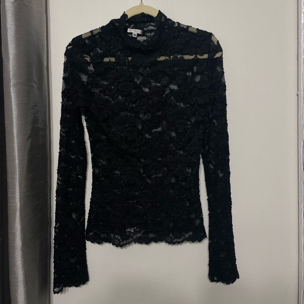 Lace Black long sleeve Women’s Top